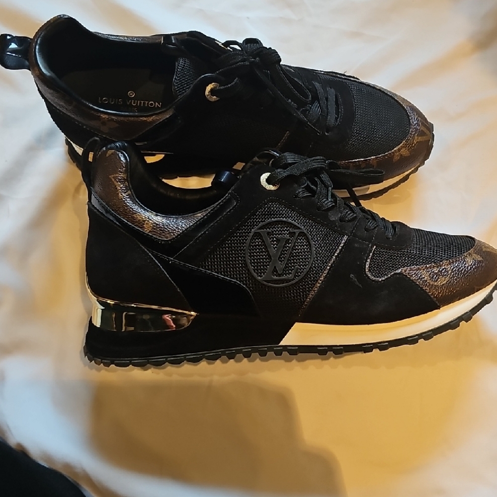 Louis Vuitton Black and Brown Women's Sneakers